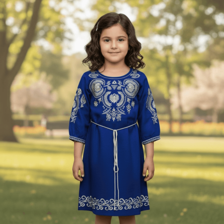 Rochii - Rochita Traditionala cu broderie Carla 3