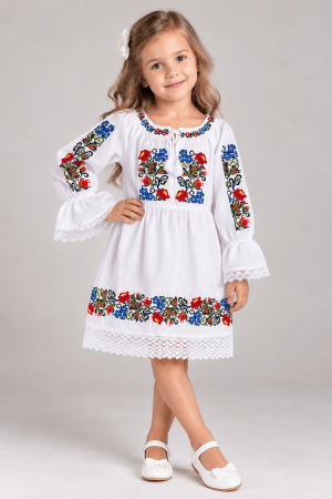 Rochii - Rochita Traditionala cu broderie  Leila 2