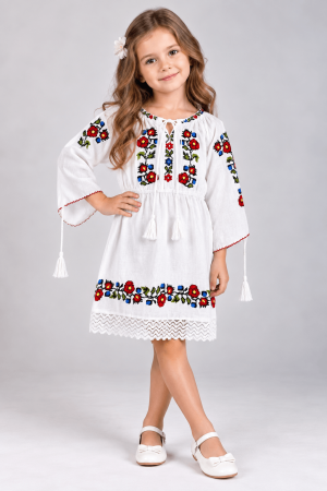 Rochii - Rochita Traditionala cu broderie Raisa 2