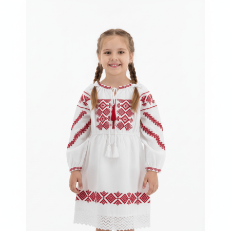 Rochii - Rochita Traditionala cu broderie Xenia