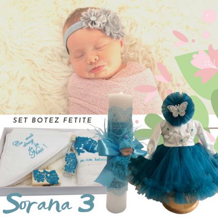 Set botez - Set Complet pentru Botez Fetite Sorana 3