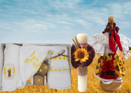 Set botez - Set Complet pentru Botez Traditional Fetite Ilinca