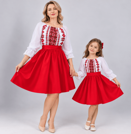 Set Rochii Mama - Fiica - Set rochii elegante Mama si Fiica 79