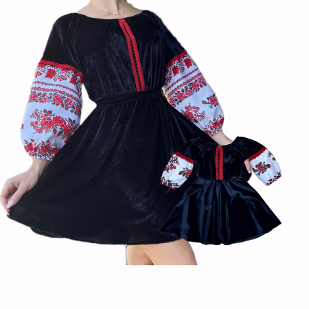 Комплект рокли за майка и дъщеря - Set rochii elegante Mama si Fiica 85
