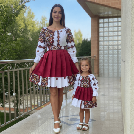 Set Rochii Mama - Fiica - Set rochii Mama si Fiica 42