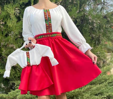 Set Rochii Mama - Fiica - Set mama si fiica traditional