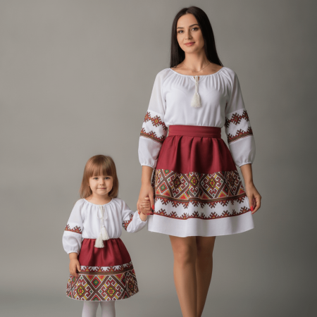 Set Rochii Mama - Fiica - Set rochii Mama si Fiica Laura 10