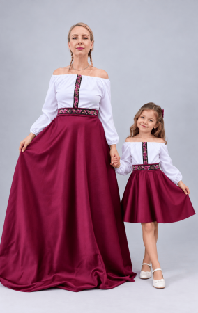 Set Rochii Mama - Fiica - Set rochii Mama si Fiica Margareta 3