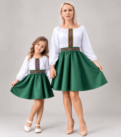 Set Rochii Mama - Fiica - Set rochii Mama si Fiica Margareta