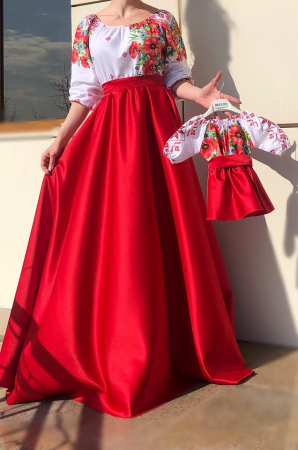 Set rochii stilizate traditional -Mama si Fiica - model 2 [1]