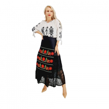 Set traditional format din ie , fusta si fote [2]