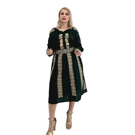 Традиционни костюми - Set stilizat traditional format din ie si fusta 16
