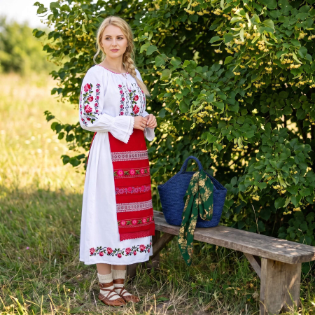 Femei - Set traditional dama format din 3 piese - Aniela 3