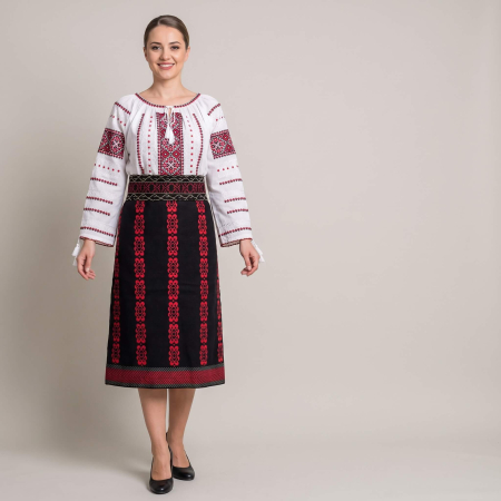 Fote & Catrinte - Set traditional format din catrinta , brau  - Madalina 2