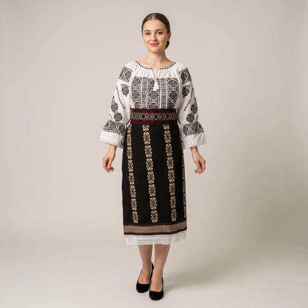 Fote & Catrinte - Set traditional format din catrinta , brau  - Madalina