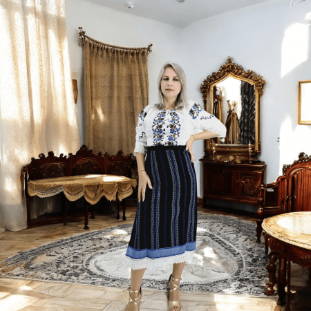 Fote & Catrinte - Set traditional format din catrinta si brau Ariel