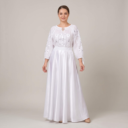 Costume populare - Set traditional format din ie, fusta si brau 126