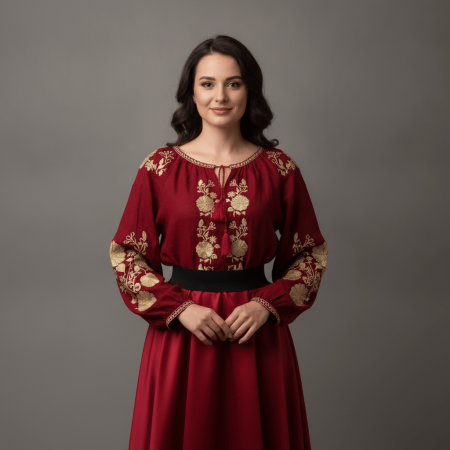 Set traditional format din ie si fusta 190 [1]