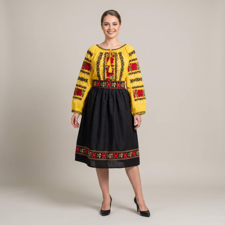 Pachete Traditionale - Set traditional format din ie si fusta 198