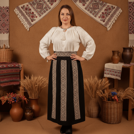 Pachete Traditionale - Set traditional format din ie si fusta 212