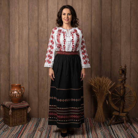 Pachete Traditionale - Set traditional format din ie si fusta 217