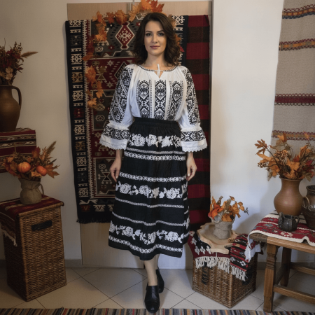 Pachete Traditionale - Set traditional format din ie si fusta 240