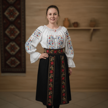 Pachete Traditionale - Set traditional format din ie si fusta 248