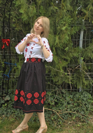 Елегантен комплект: Блуза и пола 29 [3]