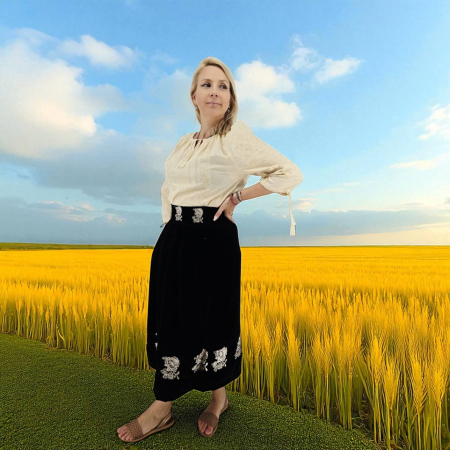 Елегантен комплект: Блуза и пола 31 [2]