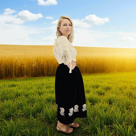 Елегантен комплект: Блуза и пола 31 [3]