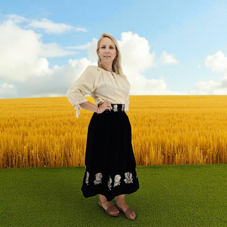 Елегантен комплект: Блуза и пола 31 [1]