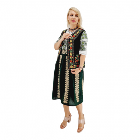 Set traditional format din ie,fusta si vesta XXI [2]