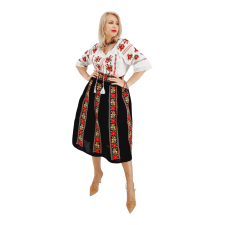 Set traditional format din ie si fusta XVII [2]