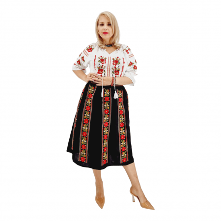 Set traditional format din ie si fusta XVII [4]