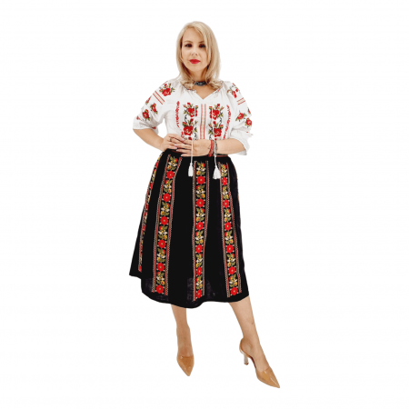 Set traditional format din ie si fusta XVII [5]