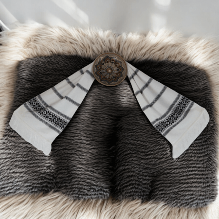 Home & Deco - Prosop tesut traditional cu dungi