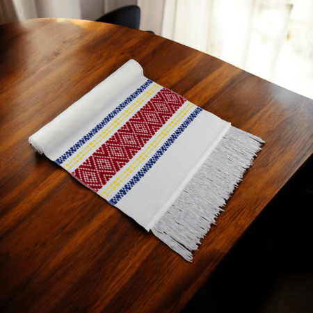 Бродирани кърпи - Stergar tesut Tricolor  2