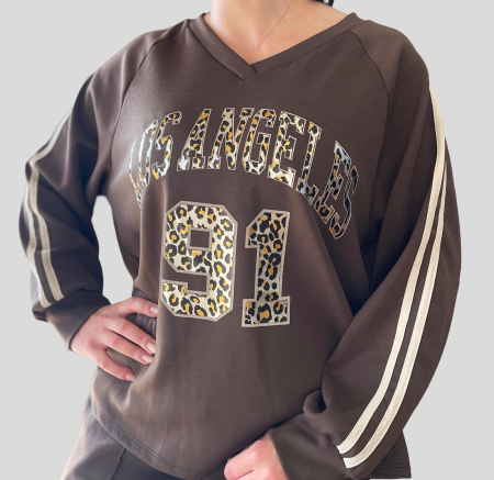 Дамски анцуг Onesize с аксесоар (блуза и панталон) [1]