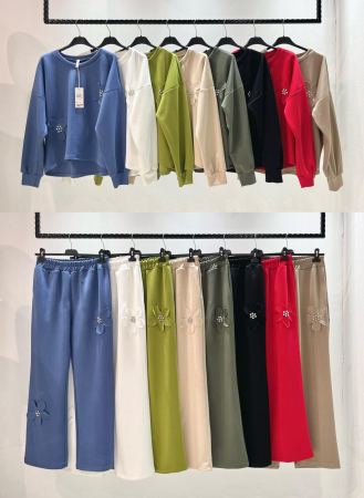 Treninguri - Trening dama Onesize  cu accesoriu ( bluza si pantaloni )