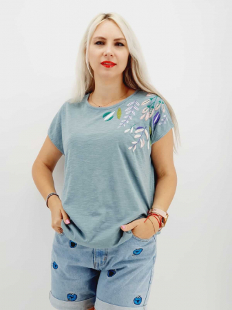 Tricouri - Tricou brodat Sanzi 4