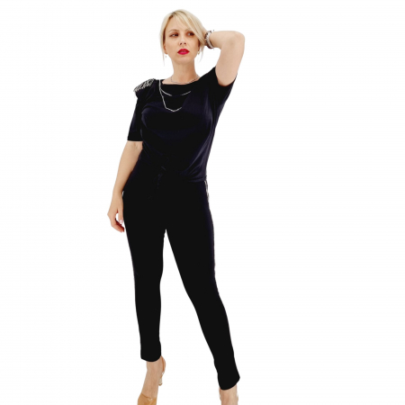 Tricou Dama Diva Negru [3]