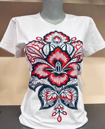 Tricouri - Tricou cu imprimeu traditional Alexis 9