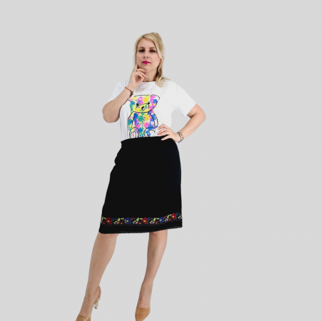 Tricou Dama Ursulet alb [2]