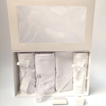 Trusou Botez Brodat cu fir alb [1]