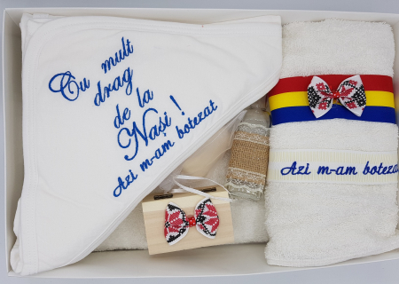 Комплекти за кръщене - Trusou Botez Brodat - Motive Traditionale 8