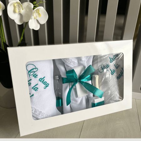 Trusou Botez format din 8 piese culoare Turcoaz [1]