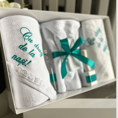 Trusou Botez format din 8 piese culoare Turcoaz [0]