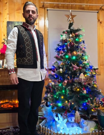 Veste - Vesta barbateasca brodata Marius