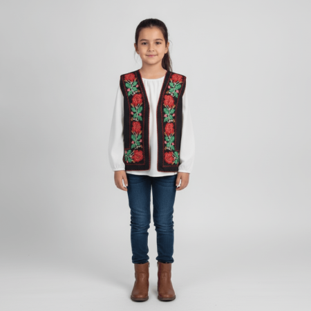 Veste - Vesta traditionala fetite Gabriela