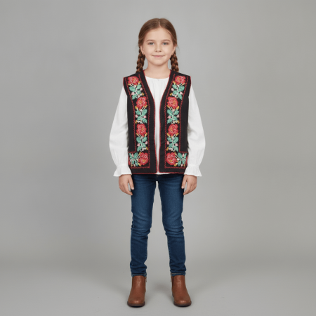 Veste - Vesta traditionala fetite Maria